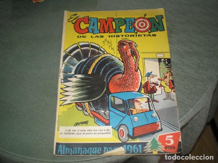 Tebeos: EL CAMPEON ALMANAQUE 1961 - Foto 1