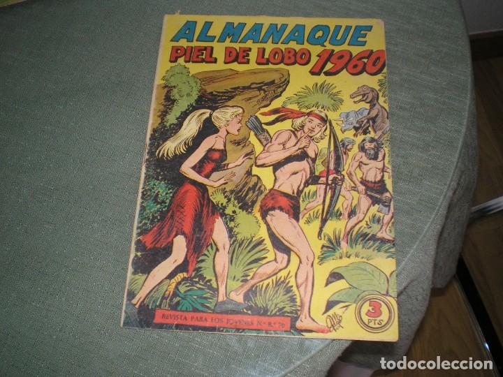 Tebeos: ALMANAQUE PIEL DE LOBO 1961 - Foto 1