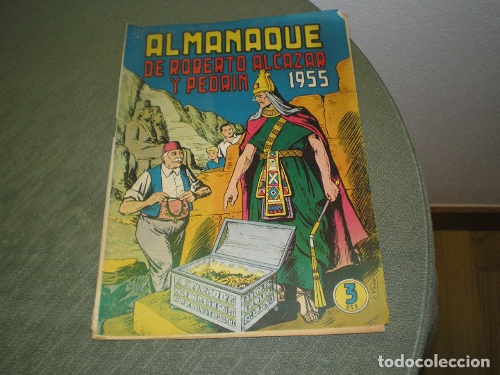 Tebeos: ALMANAQUE 1955 ROBERTO ALCAZAR - Foto 1