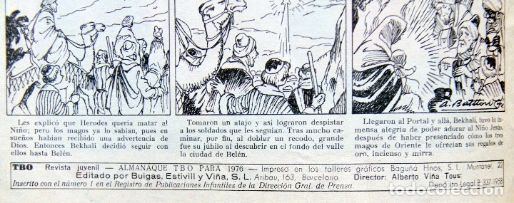 Tebeos: TBO ALMANAQUE 1976 - Foto 3