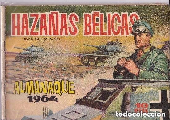 Tebeos: HAZA&Ntilde;AS BELICAS ALMANAQUE 1964 - Foto 1