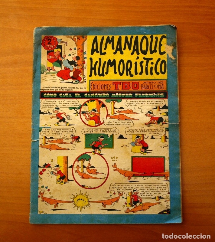 Tebeos: Almanaque Humor&iacute;stico - Ediciones TBO 1958 - Foto 1