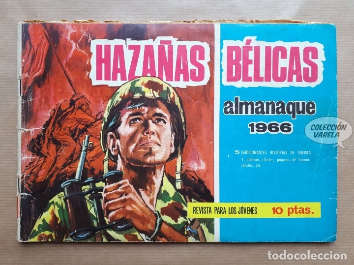 Tebeos: Haza&ntilde;as B&eacute;licas - Almanaque 1966 - Toray - Foto 1