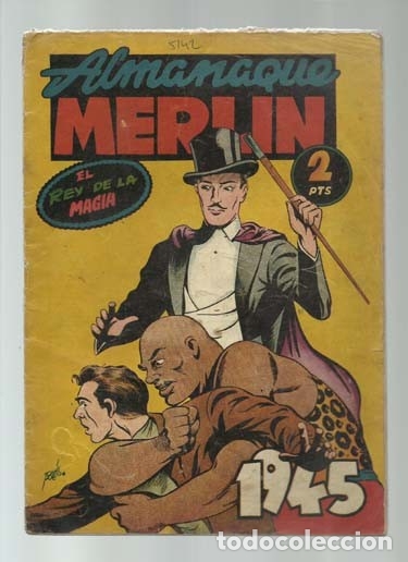 Tebeos: Almanaque Merlin 1945, Hispano Americana - Foto 1