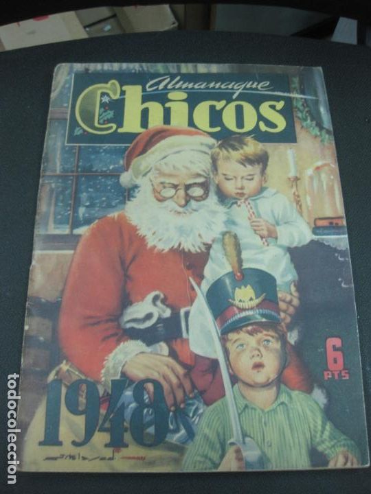 Tebeos: ALMANAQUE CHICOS 1948. - Foto 1