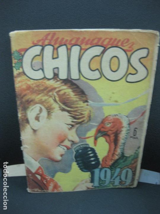 Tebeos: ALMANAQUE CHICOS 1949. - Foto 1