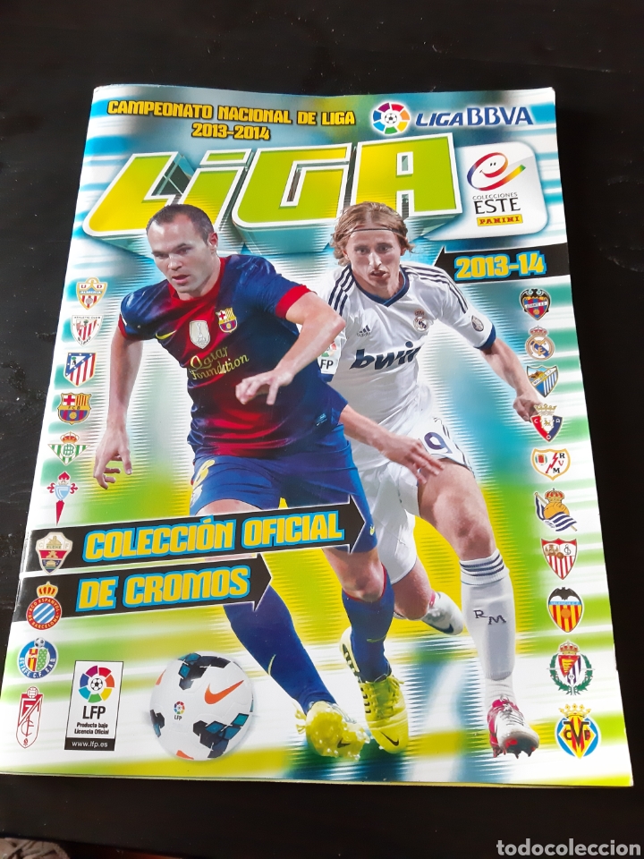 Tebeos: ALBUM ALBUN 2013 2014 EDICIONES ESTE PANINI 42 CROMOS - Foto 1