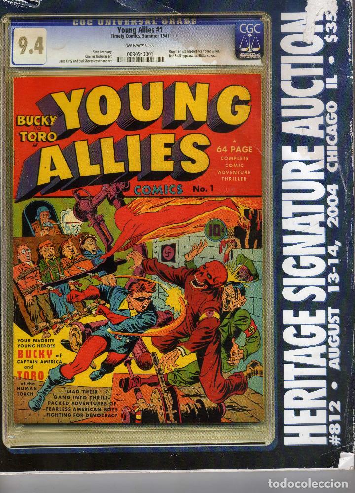 Tebeos: CATALOGO DE SUBASTA DE COMICS CLASICOS AMERICANOS - Foto 1