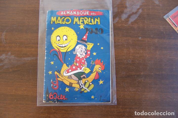Tebeos: Cisne, almanaque mago merl&iacute;n 1940 - Foto 1