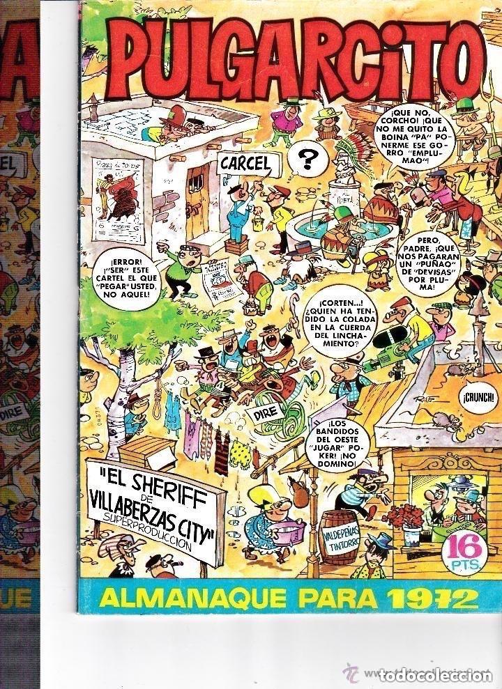 Tebeos: PULGARCITO almanaque 1972 - Foto 1