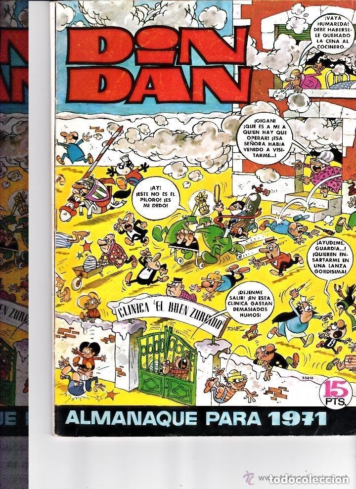 Tebeos: DIN DAN almanaque 1971 - Foto 1