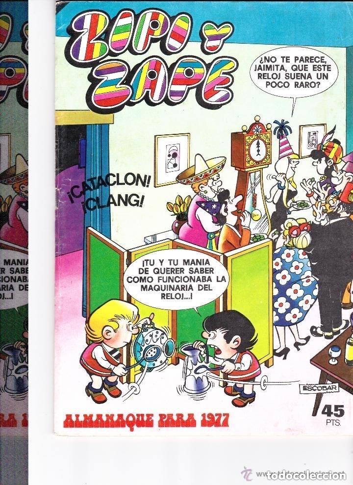 Tebeos: ZIPI Y ZAPE almanaque 1977 - Foto 1