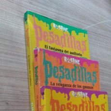 Livros de Banda Desenhada: LOTE 3 LIBROS PESADILLAS EDICIONES B. Lote 197567001