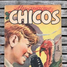 Tebeos: ALMANAQUE CHICOS, AÑO 1949. EDITA FALANGE ESPAÑOLA TRADICIONALISTA Y DE LAS JONS. VER FOTOS.