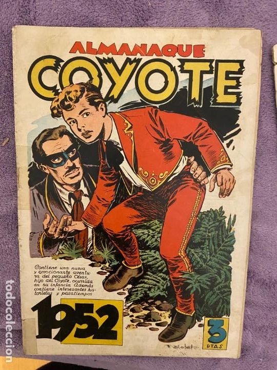 Tebeos: coyote almanaque 1952 n&ordm; 100  1 - Foto 1