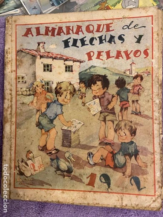Tebeos: FLECHAS Y PELAYOS ALMANAQUE 1942 - Foto 1