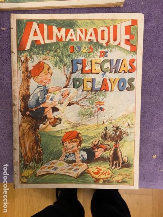 Tebeos: ALMANAQUE FLECHAS Y PELAYOS 1945 2 - Foto 1