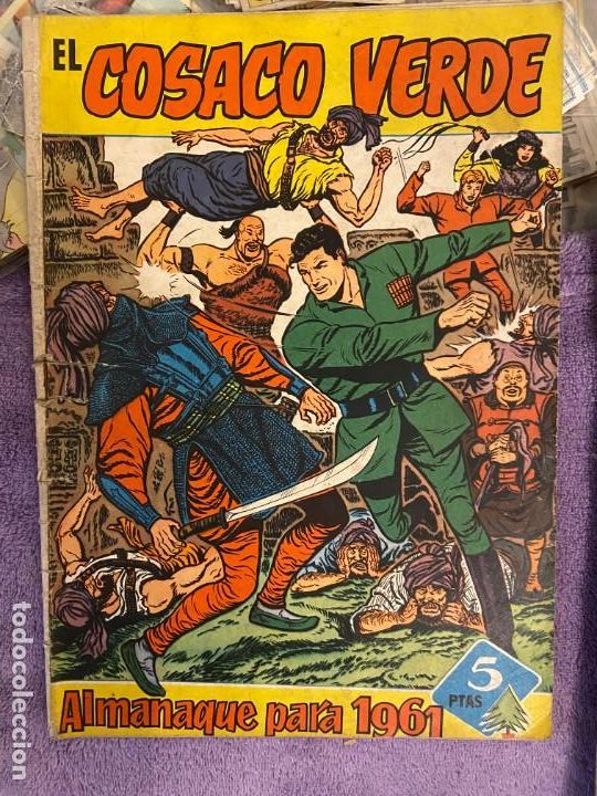 Tebeos: cosaco verde almanaque 1961 2 - Foto 1