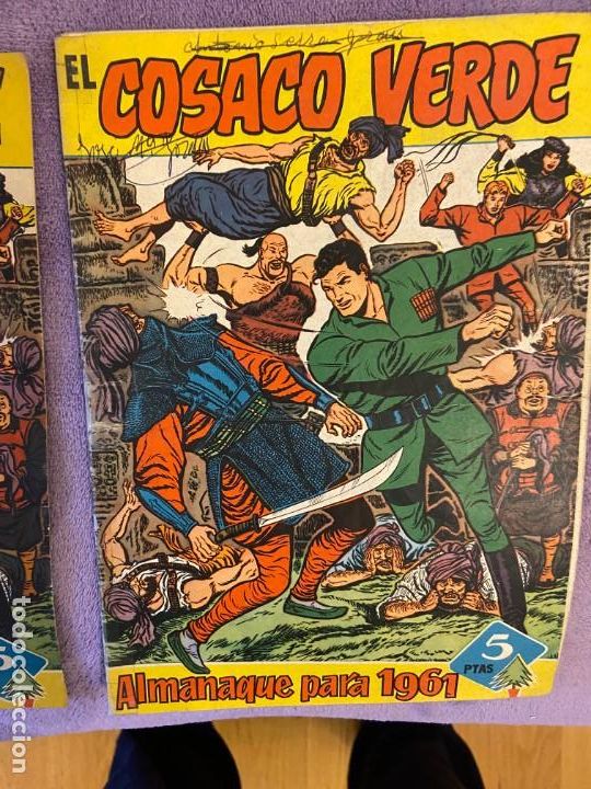 Tebeos: cosaco verde almanaque 1961 5 - Foto 1