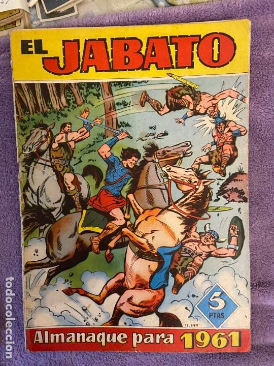 Tebeos: el jabato almanaque 1961  2 - Foto 1