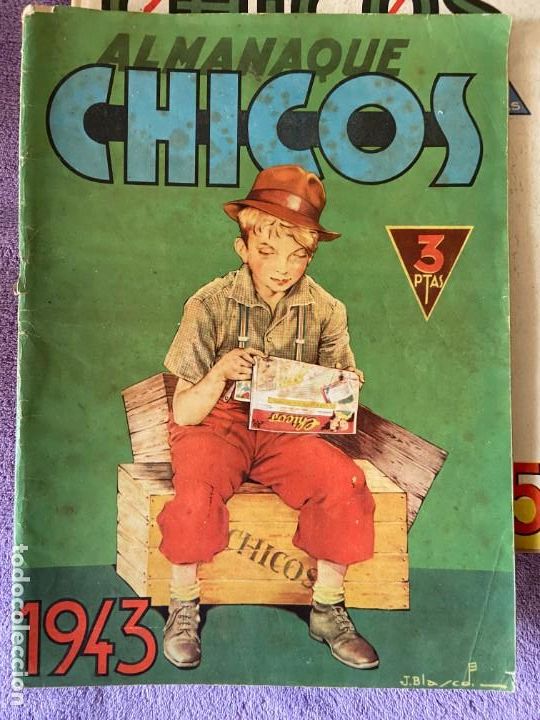 Tebeos: almanaque chicos 1943 1 - Foto 1