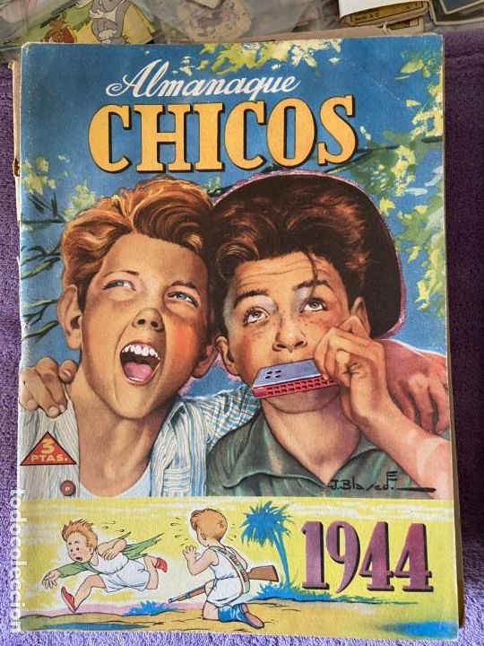 Tebeos: chicos almanaque 1944 1 - Foto 1