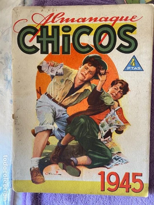 Tebeos: almanaque chicos 1945 1 - Foto 1