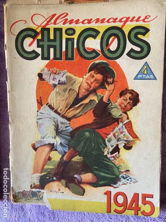 Tebeos: almanaque chicos 1945 2 - Foto 1