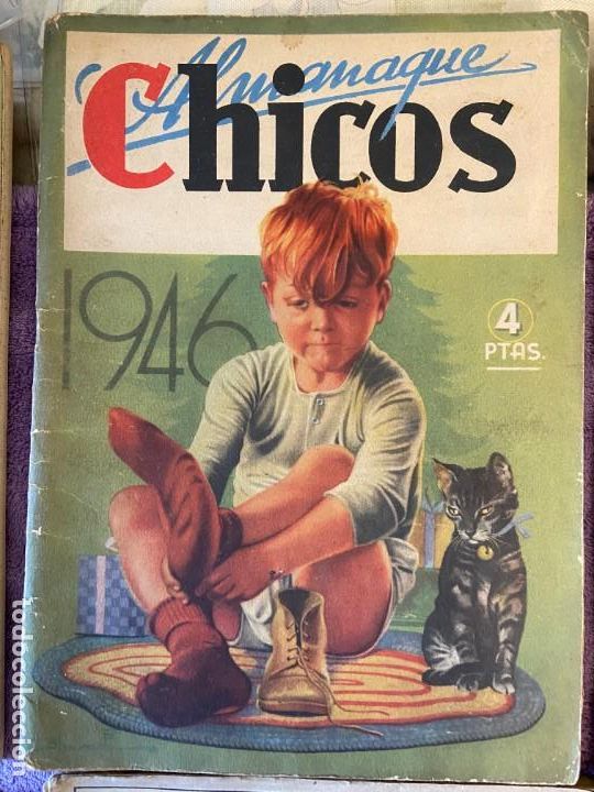Tebeos: CHICOS ALMANAQUE 1946 3 - Foto 1