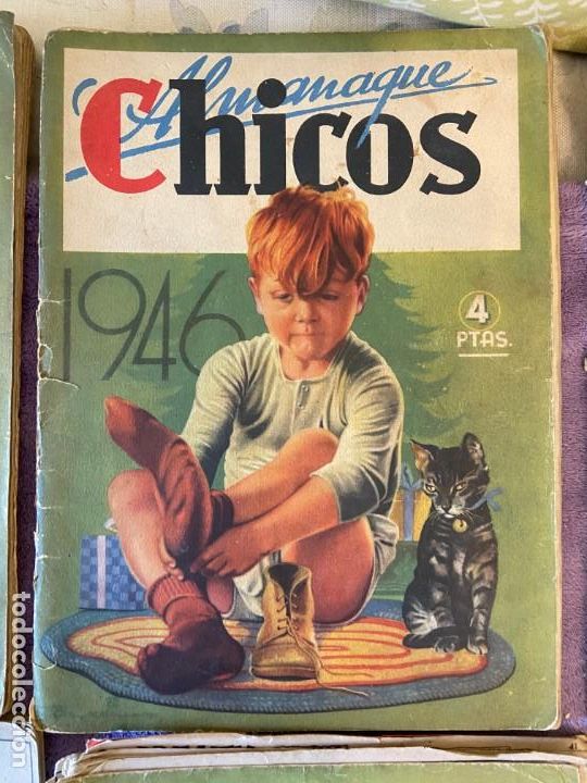 Tebeos: CHICOS ALMANAQUE 1946 4 - Foto 1