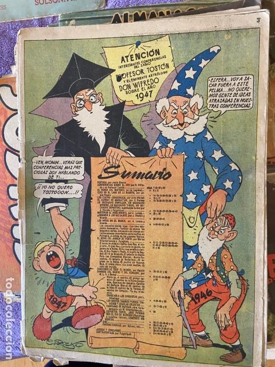 Tebeos: CHICOS ALMANAQUE 1947 4 - Foto 1