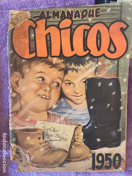 Tebeos: chicos almanaque 1950  3 - Foto 1