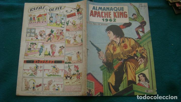 Tebeos: ALMANAQUE APACHE KING 1962 ORIGINAL CJ 14 - Foto 1