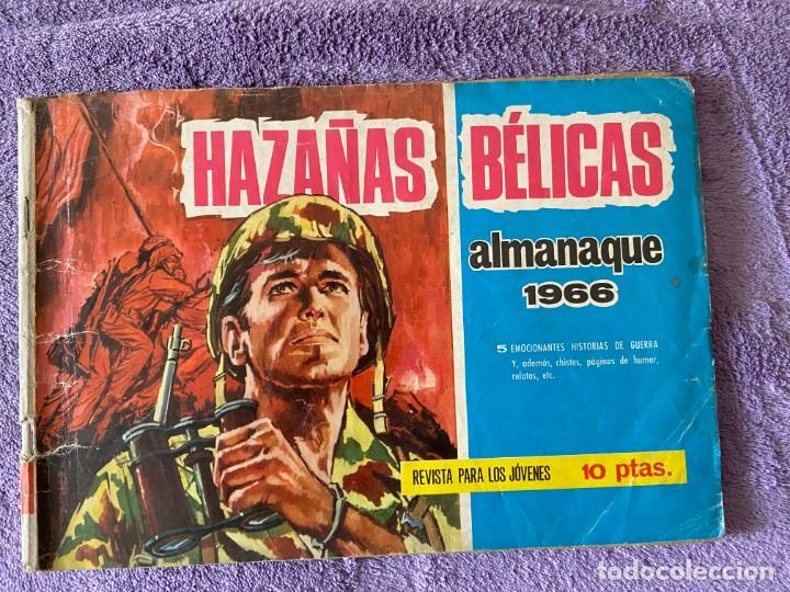 Tebeos: almanaque haza&ntilde;as belicas 1966 2 - Foto 1
