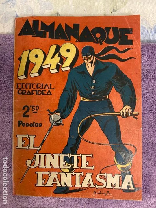Tebeos: almanaque jinete fantasma 1949 - Foto 1