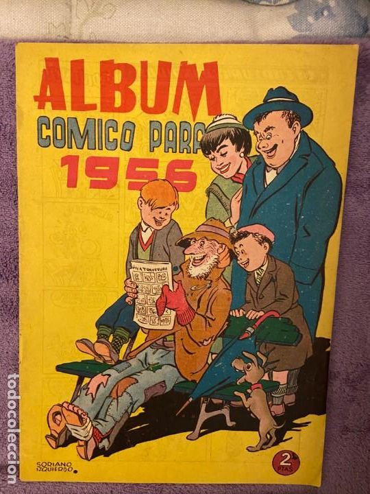 Tebeos: ALBUM COMICO PARA 1955 BUEN ESTADO - Foto 1