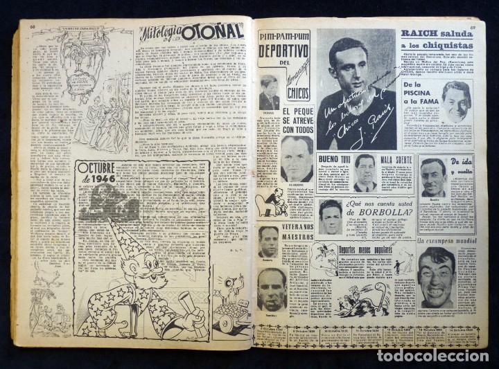 Tebeos: ANTIGUO ALMANAQUE CHICOS 1946. LEER - Foto 6
