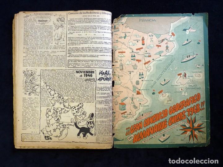 Tebeos: ANTIGUO ALMANAQUE CHICOS 1946. LEER - Foto 7