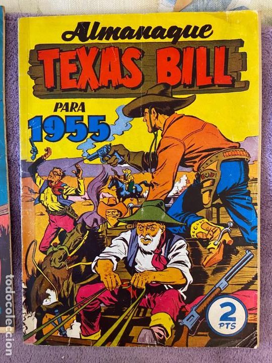 Tebeos: almanaque texas bill 1955 - Foto 1