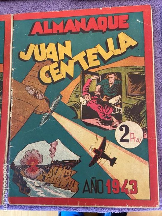 Tebeos: almanaque juan centella 1943 2 - Foto 1
