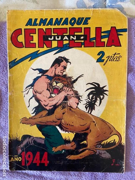 Tebeos: almanaque juan centella 1944 2 - Foto 1
