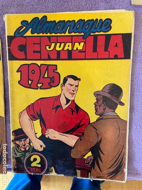 Tebeos: almanaque juan centella 1945 2 - Foto 1