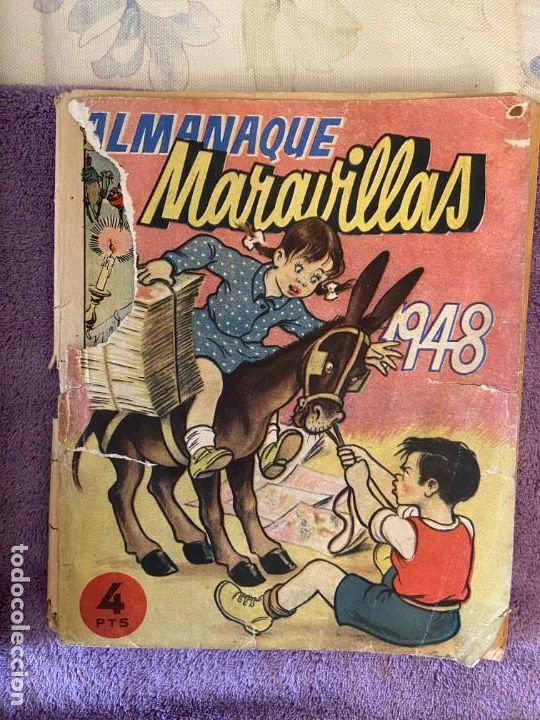 Tebeos: MARAVILLAS ALMANAQUE 1948 - Foto 1