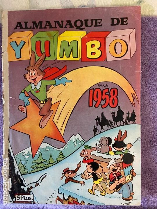 Tebeos: YUMBO ALMANAQUE 1958 - Foto 1