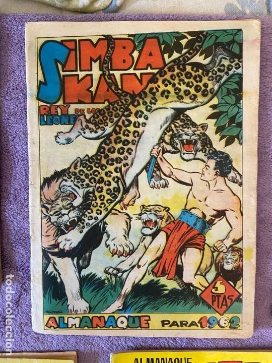 Tebeos: ALMANAQUE SIMBA KAN BUEN ESTADO - Foto 1