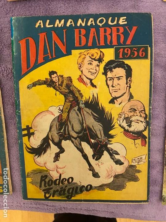 Tebeos: DAN BARRY ALMANAQUE 1956 - Foto 1