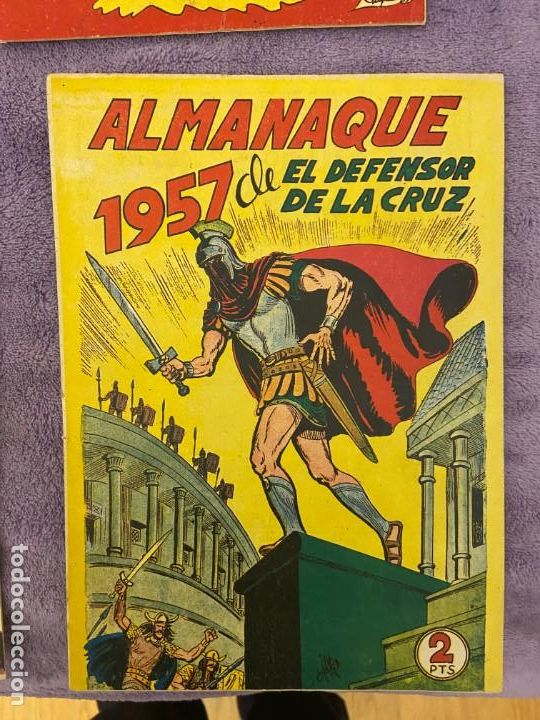Tebeos: ALMANAQUE DEFENSOR DE LA CRUZ MUY BUEN ESTADO - Foto 1