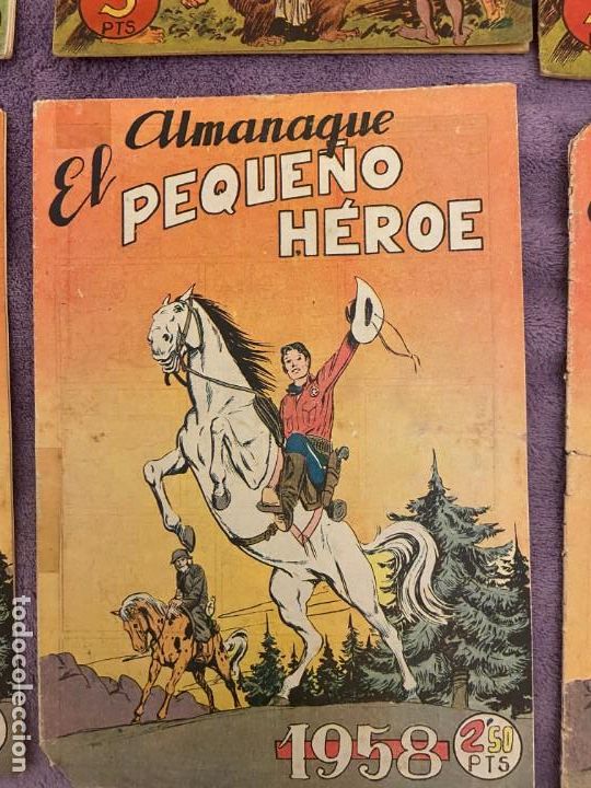 Tebeos: PEQUE&Ntilde;O HEROE ALMANAQUE 1958  2 - Foto 1