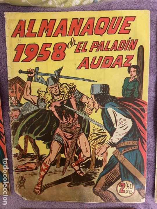 Tebeos: ALMANAQUE PALADIN AUDAZ 1958 2 - Foto 1