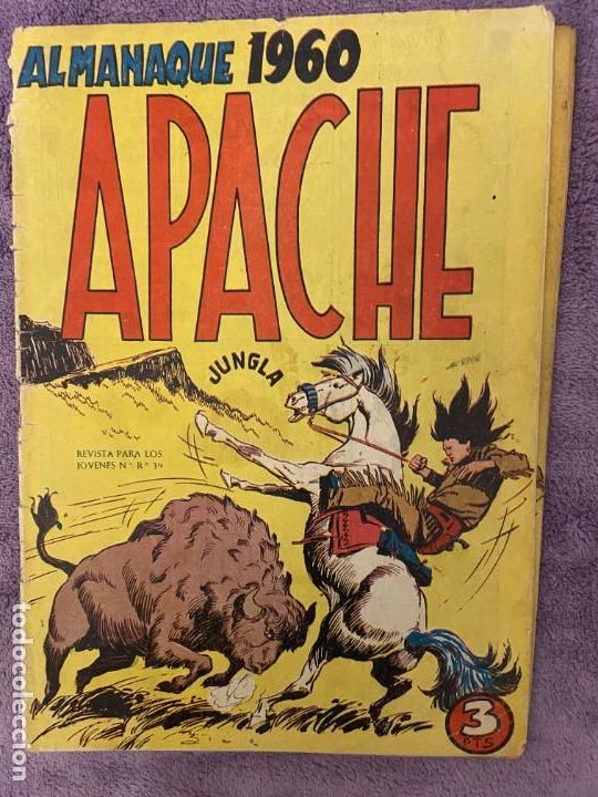 Tebeos: almanaque apache 1960 2 - Foto 1
